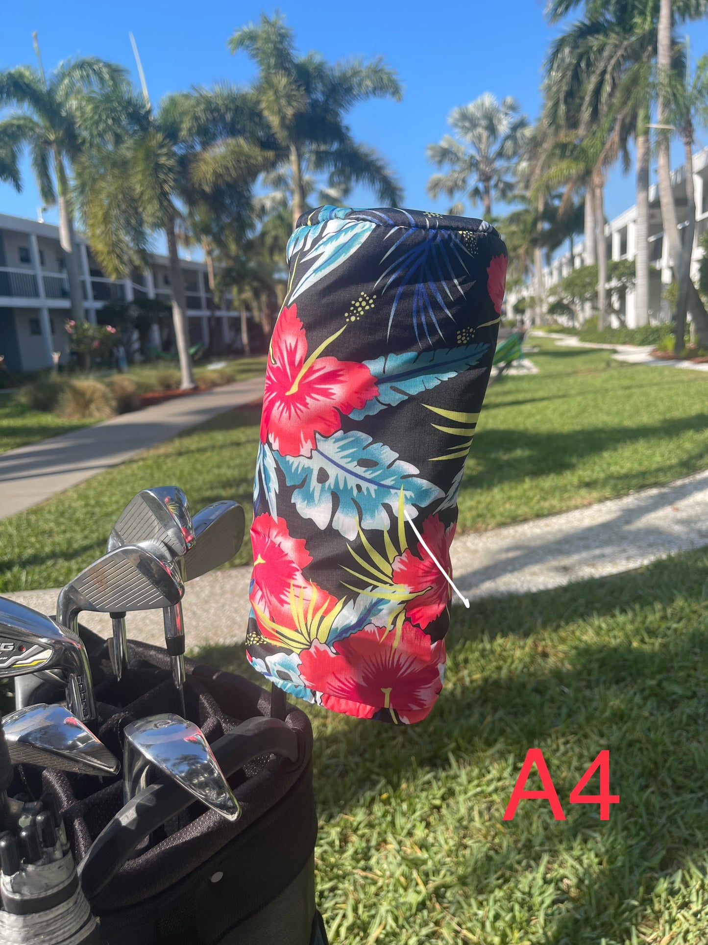 Periwinkle Way Tropical Head Cover