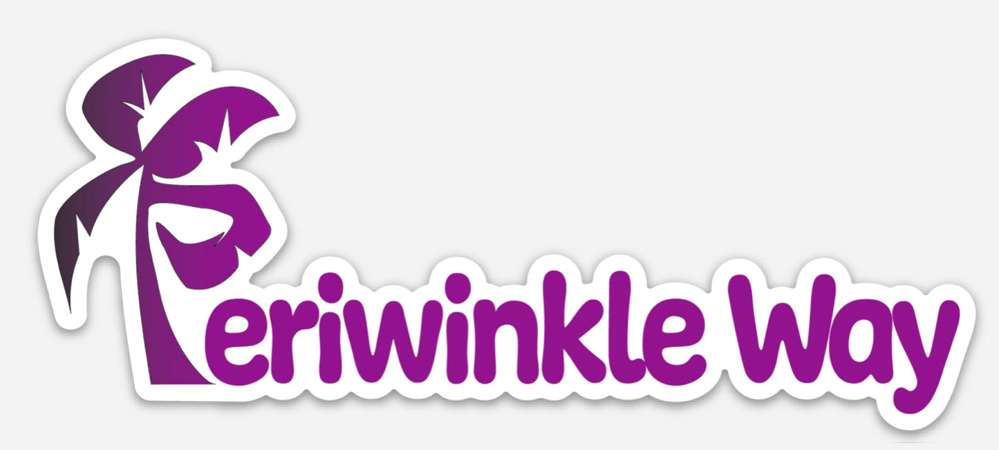 The Original Periwinkle Way Magnet (free shipping)